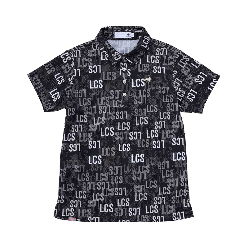 LADIES` [30TH] SHORT-SLEEVED ALL-OVER PATTERN SHIRT