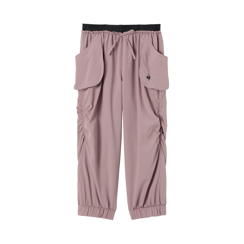 LADIES` RUCHED CROPPED PANTS