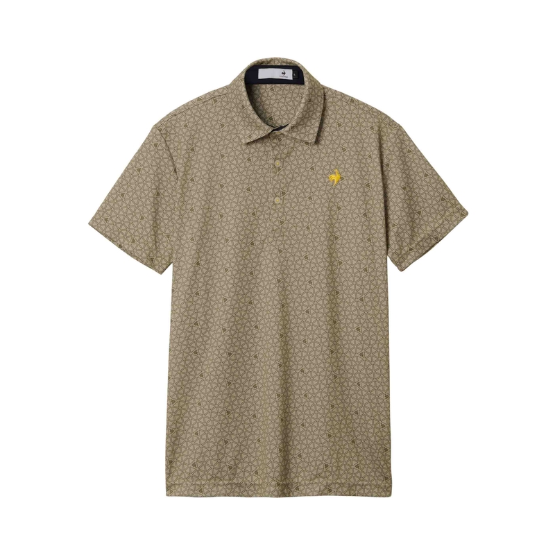 MEN`S TRIANGLE PRINT SHORT SLEEVED SHIRT