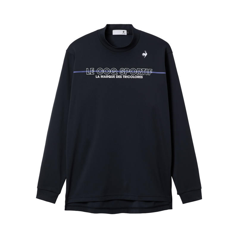 MEN`S HEAT NAVI MOCK NECK SHIRT