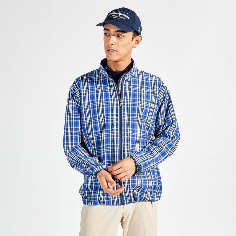 MEN`S 360° STRETCH CHECK JACKET