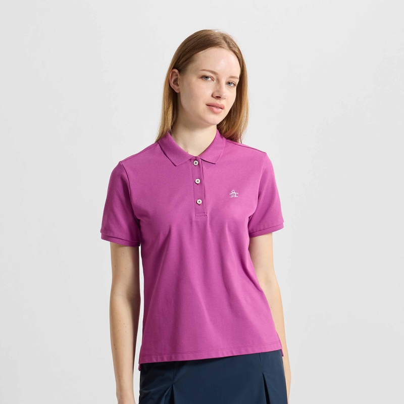 LADIES` 10 YEARS POLO SHORT SLEEVE SHIRT