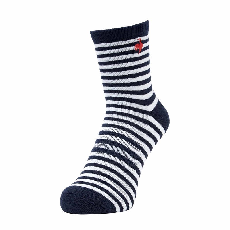 MEN`S STRIPED SHORT SOCKS