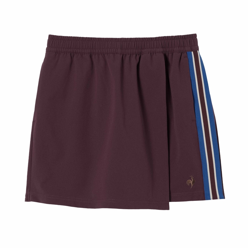 LADIES` RIBBED CLOTH CULOTTE SKIRT