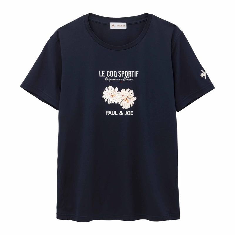 LADIES' (PJ COLLABORATION)  SUNSCREEN SMOOTH KNIT SHORT SLEEVE T-SHIRT