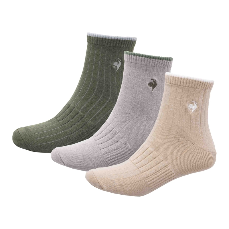 UNISEX 3P SOCKS (SHORT LENGTH)