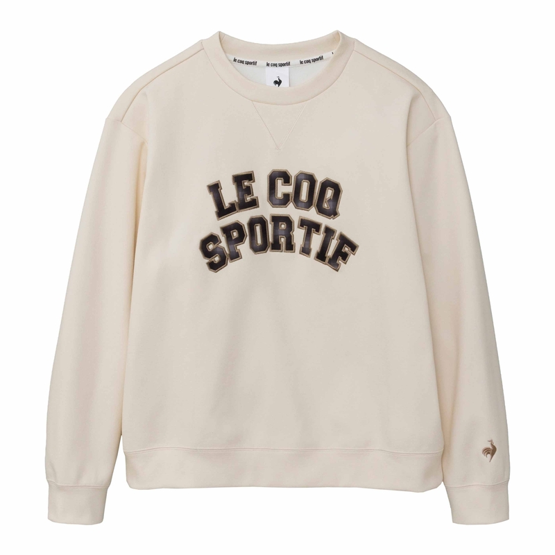 LADIES' (LE CLUB DE LCS)  WINDPROOF RIB KNIT CREW NECK