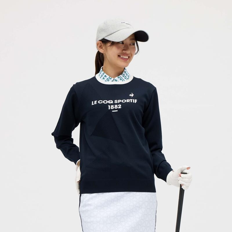 LADIES` CREW NECK SWEATER