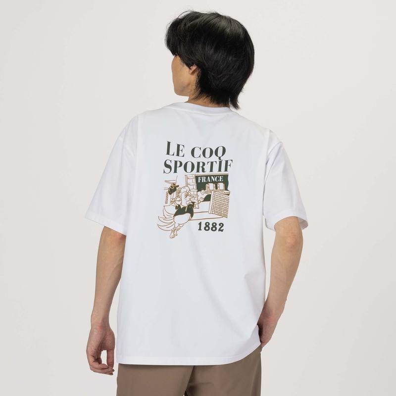 MEN'S SUNSCREEN ROOSTER GRAPHIC SHORT SLEEVE T-SHIRT