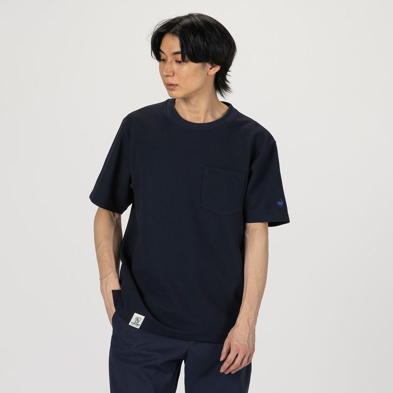MEN'S HELANCA PIQUE SHORT-SLEEVED T-SHIRT