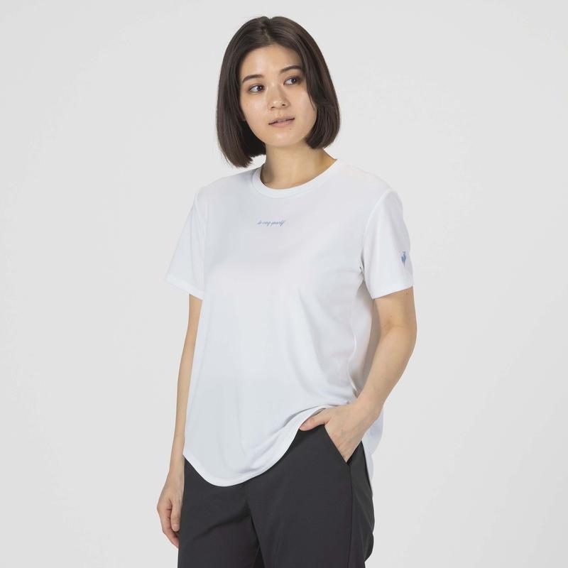 LADIES' SHORT-SLEEVED T-SHIRT WITH ARM COVERS