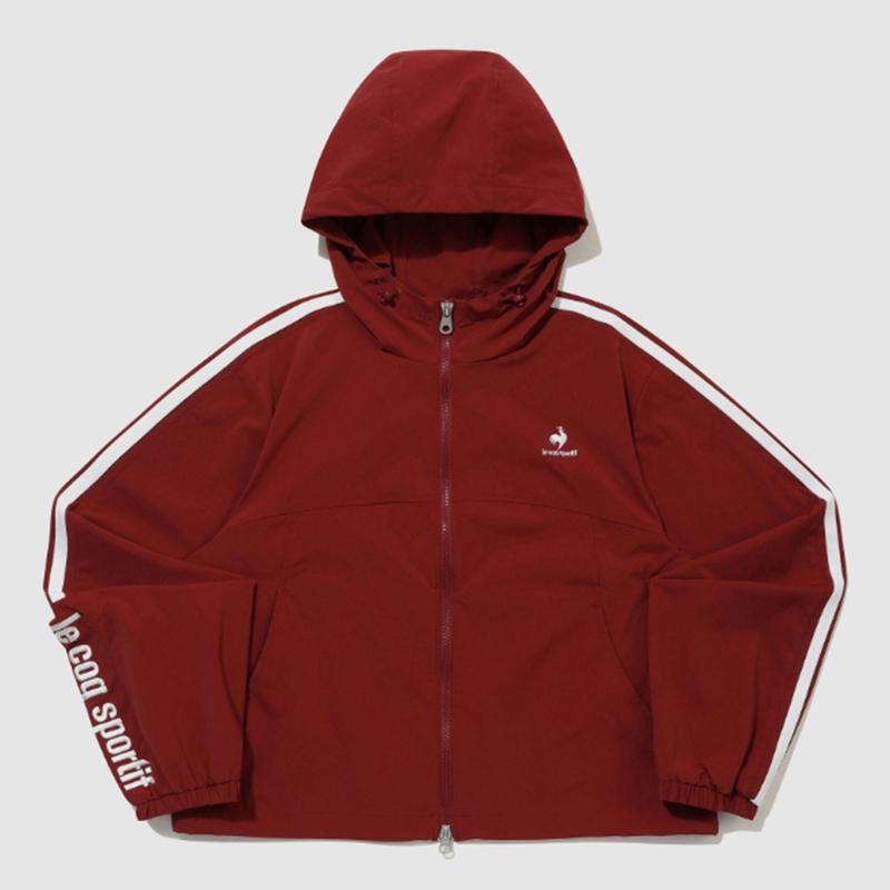 LADIES' HOODED CROPPED JACKET