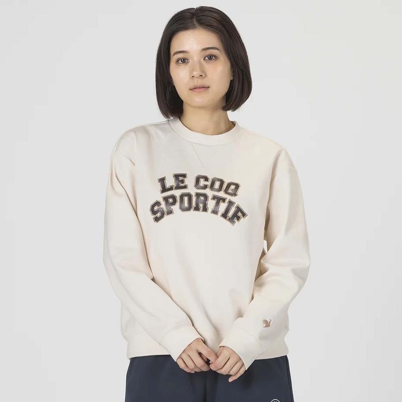 LADIES' (LE CLUB DE LCS)  WINDPROOF RIB KNIT CREW NECK